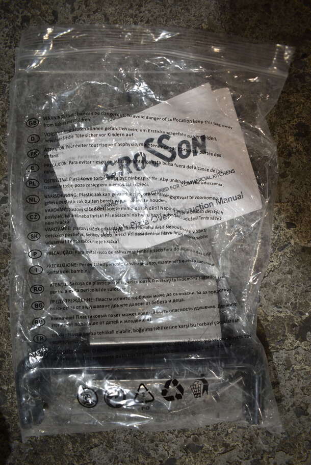 2024 Crosson CPO-160 Stainless Steel Commercial Countertop Electric Powered Pizza Oven w/ Broken Cooking Stone. 120 Volts, 1 Phase. Tested and Working! - Image 5 of 6