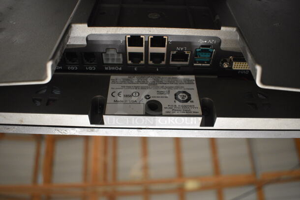 3 NCR 15" POS Monitors w/ Credit Card Strip Reader. 3 Times Your Bid! - Image 5 of 5