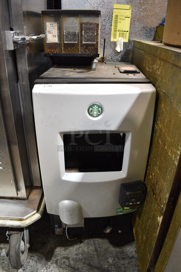 Starbucks SB41401UAV Metal Commercial Countertop Automatic Espresso Machine. 208 Volts, 1 Phase.  - Image 1 of 7