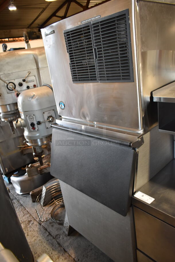 Hoshizaki KML-631MAH Stainless Steel Commercial Ice Head on Commercial Ice Bin. 208-230 Volts, 1 Phase.  - Image 2 of 8