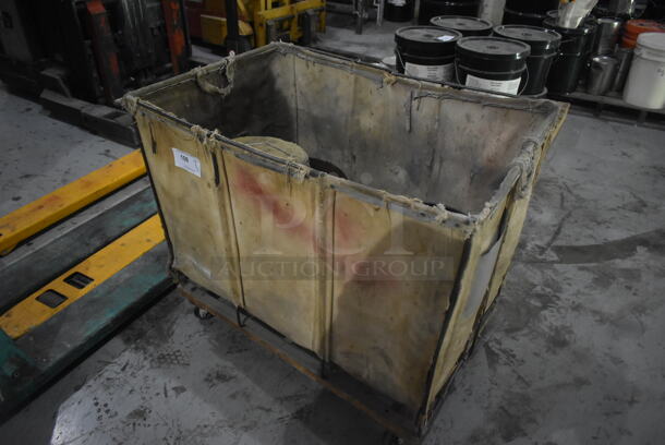 Laundry Cart on Commercial Casters. - Image 3 of 4