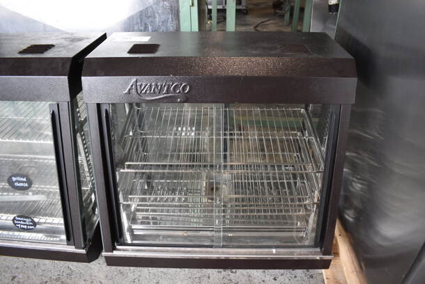 Avantco Model 177HDC26 Metal Commercial Countertop Heated Display Warmer Case. 110 Volts, 1 Phase. 26x17x25. Tested and Working!