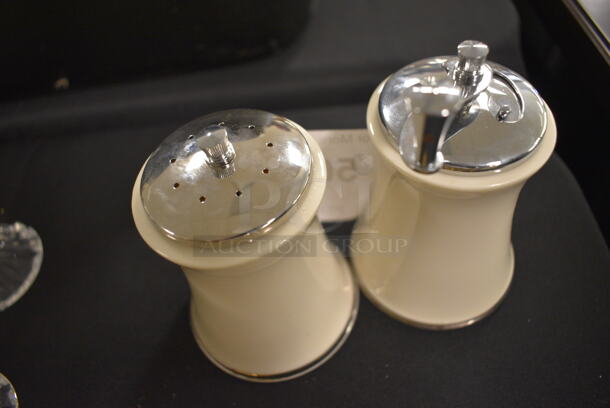 Lenox China Salt Shaker and Pepper Grinder. 2 Times Your Bid! - Image 2 of 3