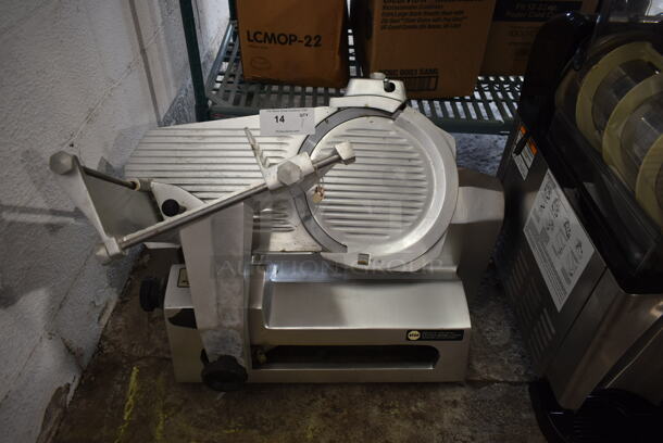 Univex 8512 Stainless Steel Commercial Countertop Automatic Meat Slicer w/ Blade Sharpener. 115 Volts, 1 Phase. Tested and Working! - Image 1 of 8