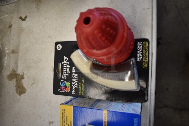 ALL ONE MONEY! Lot of 4 Various Items Including Brita Water Filters and Dog Toys.  - Image 2 of 3