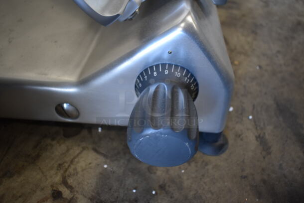 BRAND NEW SCRATCH AND DENT! 2022 Hobart EDGE14-11 Stainless Steel Commercial Countertop Meat Slicer w/ Blade Sharpener. 115 Volts, 1 Phase. Tested and Working! - Image 10 of 11