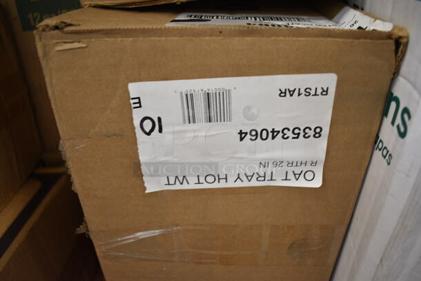 2 Boxes of 10 BRAND NEW SCRATCH AND DENT! Oatey 34064 83534064 26" Plastic Water Heater Pan with 1" - 1 1/2" PVC Adapter. 2 Times Your Bid! - Image 4 of 4