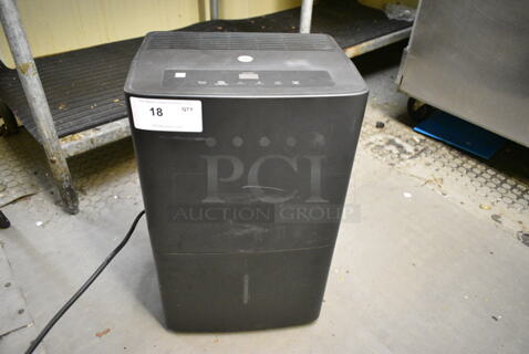 General Electric GE ADEL45LYL1 45 Pint Dehumidifier. 115 Volts, 1 Phase. This Unit Was In Working Condition When the Restaurant Closed. (kitchen)