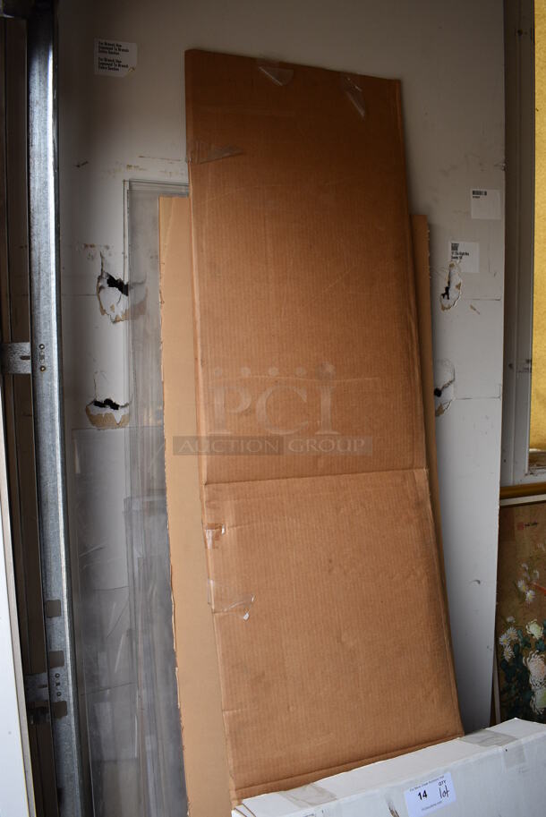 ALL ONE MONEY! Lot of Various Items Including Plexiglass and Mercedes Benz GL-550 Floor Mat. Plexiglass Includes 24x75 - Image 3 of 7