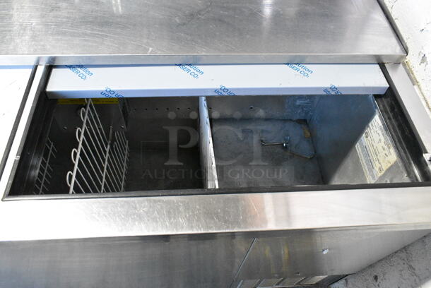 Continental CBC64-SS Stainless Steel Commercial Back Bar Bottle Cooler w/ 2 Sliding Lids. 115 Volts, 1 Phase. Tested and Does Not Power On - Image 5 of 7