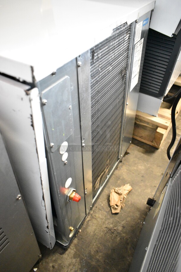 BRAND NEW SCRATCH AND DENT! 2024 Scotsman NS0422A-1B Stainless Steel Prodigy Plus Series 22" Nugget Ice Machine - 420 lb. 115 Volts, 1 Phase.  - Image 6 of 7