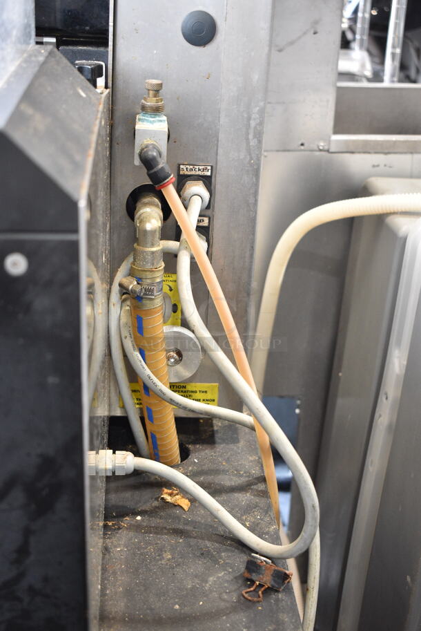 Autopac SVG80 Stainless Steel Commercial Floor Style Automatic Packaging Machine on Commercial Casters. 210 Volts.  - Image 8 of 9