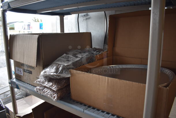 ALL ONE MONEY! Tier Lot of Various NEW Items Including Oven Mitts, Beans, Butane Canisters, Bags and Foil Trays - Image 1 of 6