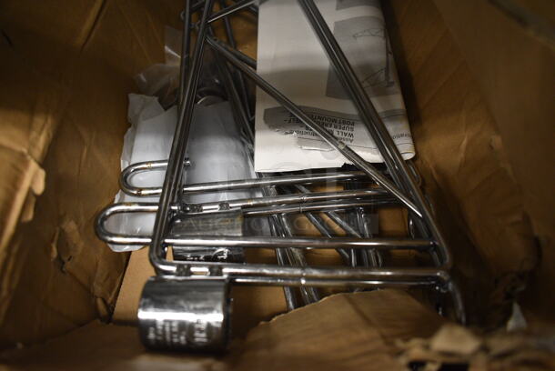 ALL ONE MONEY! Lot of 4 Chrome Finish Brackets! 1.5x20.5x7.5 - Image 3 of 4