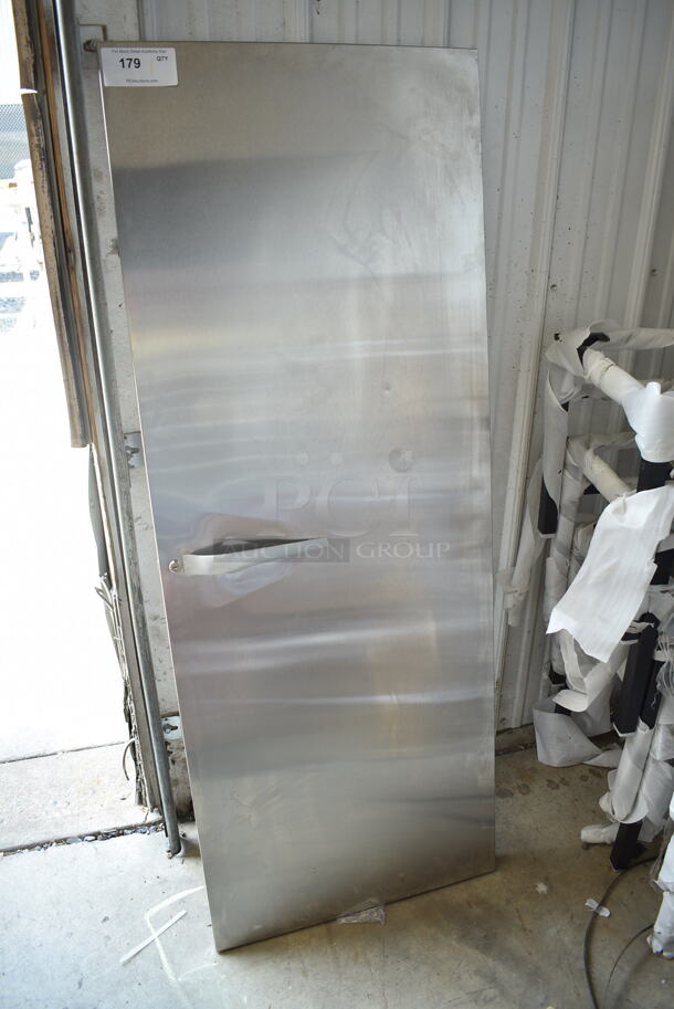 Stainless Steel Door.  - Image 1 of 3