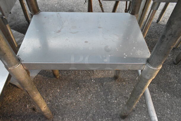 Stainless Steel Table w/ Metal Under Shelf. - Image 3 of 3