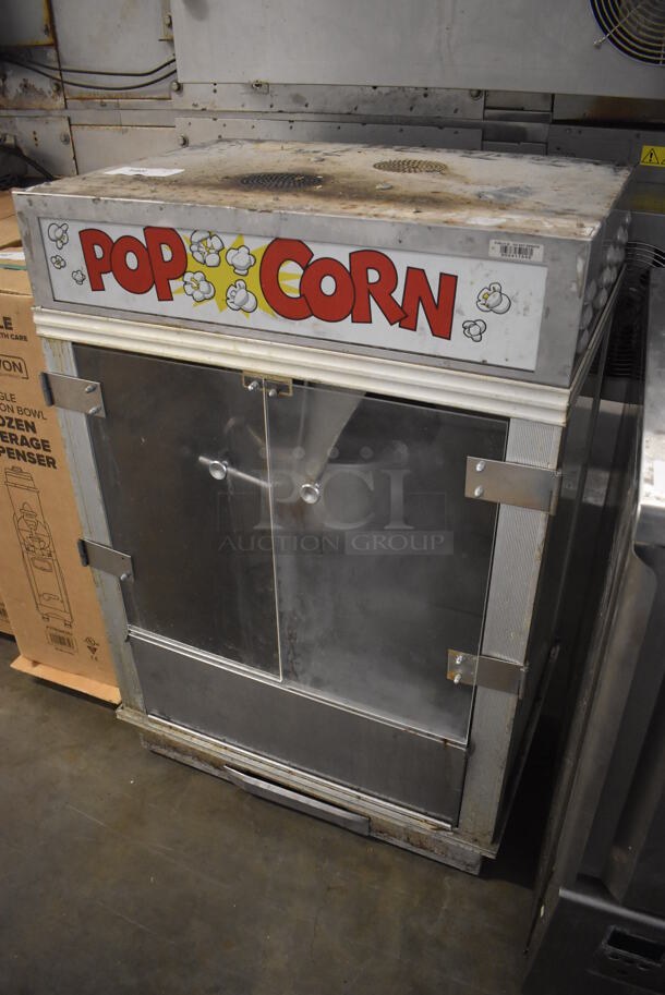 Gold Medal 2001ST Metal Commercial Countertop Popcorn Machine Merchandiser. 120 Volts, 1 Phase. 27x20x40. Cannot Test Due To Plug Style - Image 2 of 5