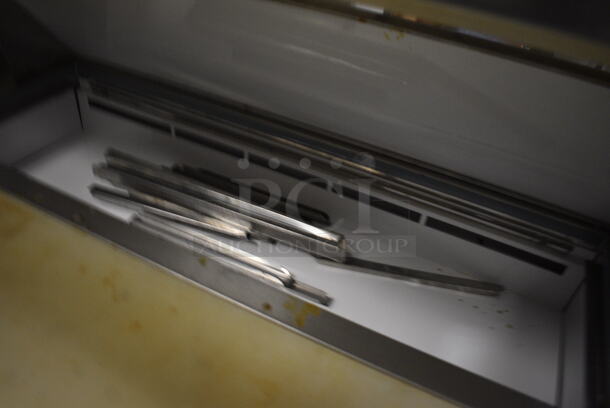 Arctic Air AST48R Stainless Steel Commercial Sandwich Salad Prep Table Bain Marie Mega Top on Commercial Casters. 115 Volts, 1 Phase. 48x30x44. Item Was in Working Condition on Last Day of Business. (kitchen) - Image 8 of 8