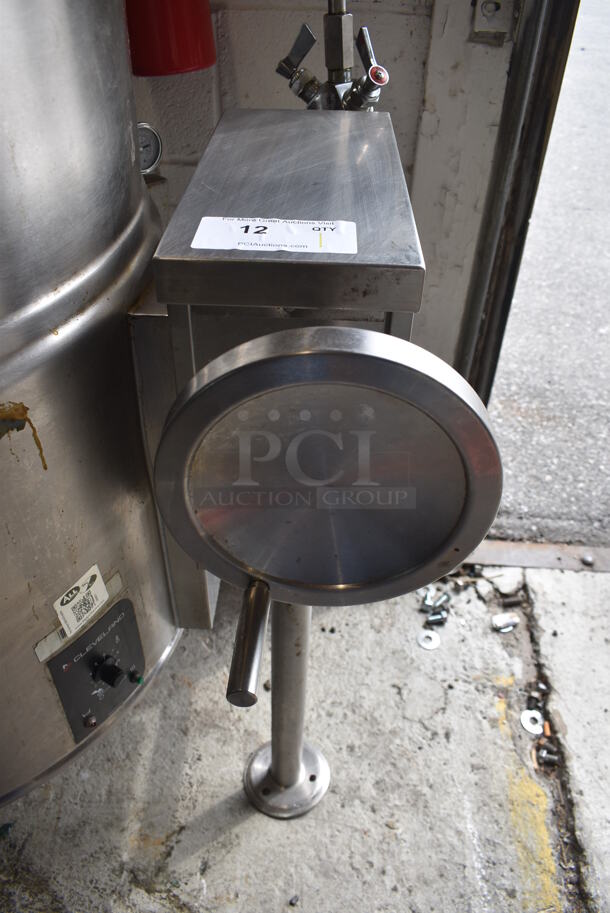 Cleveland KEL-40T Stainless Steel Commercial Floor Style Electric Powered 40 Gallon Steam Kettle. 440-480 Volts, 1/3 Phase. - Image 2 of 9