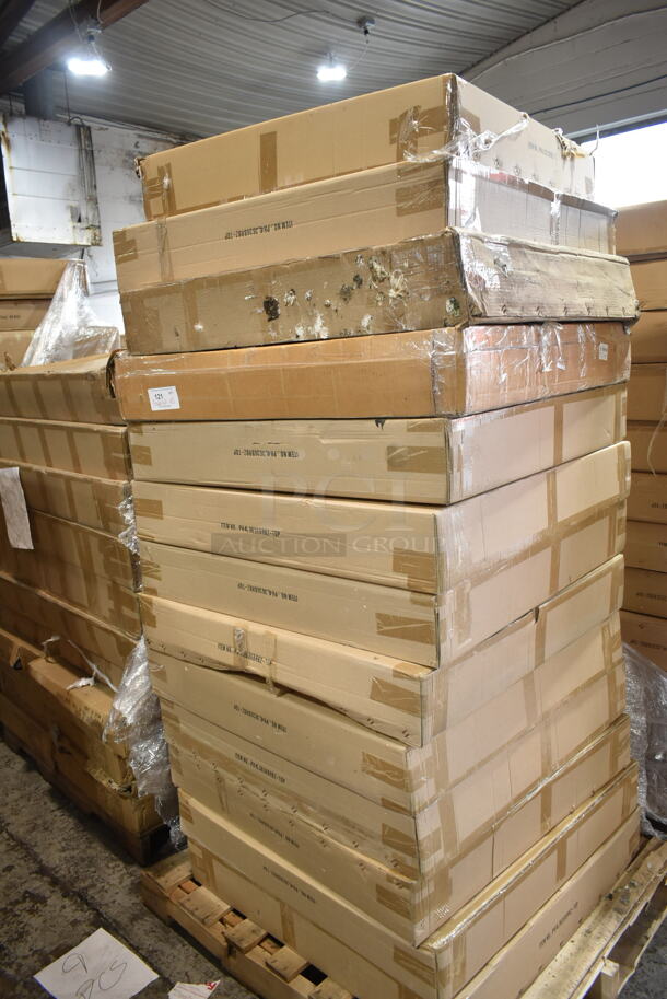 PALLET LOT of 13 BRAND NEW IN BOX! BFM Seating Items PH4L3636BRBZ-TOP Outdoor Patio Tabletops. Goes GREAT w/ Lots 113 and 115! 13 Times Your Bid! - Image 2 of 6