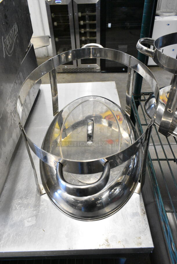 5 Round/Oval Metal Chafer Frame. 5 Times Your Bid!  - Image 6 of 6