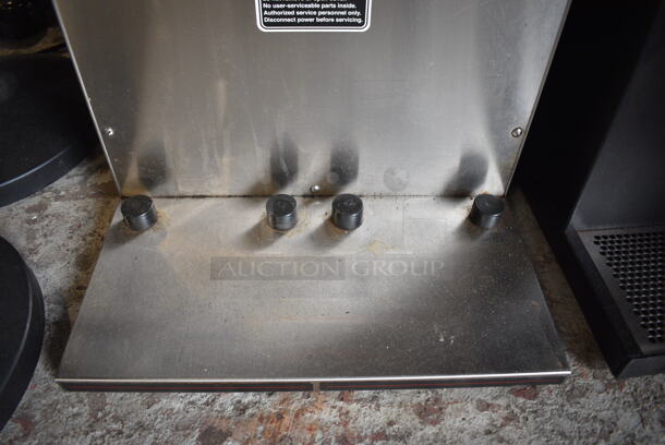 2018 Bunn Model AXIOM TWIN APS Stainless Steel Commercial Countertop Coffee Machine w/ Hot Water Dispenser and 2 Metal Brew Baskets. 120/240 Volts, 1 Phase. 16x19x24 - Image 4 of 5
