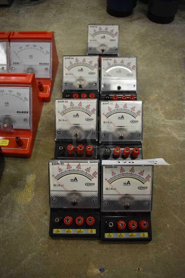 7 Eisco EDM-80 Moving Coil Volt Meter. 7 Times Your Bid! (Main Building) - Image 1 of 3