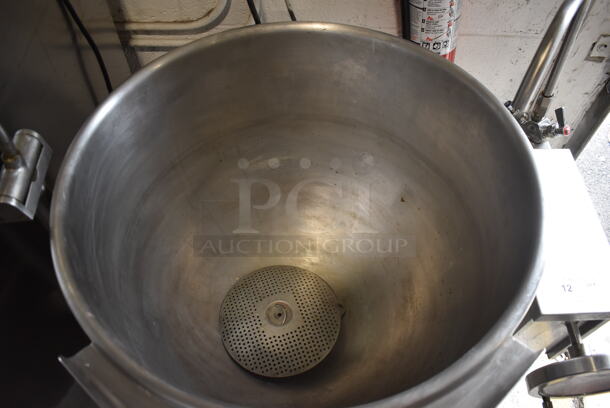 Cleveland KEL-40T Stainless Steel Commercial Floor Style Electric Powered 40 Gallon Steam Kettle. 440-480 Volts, 1/3 Phase. - Image 5 of 9