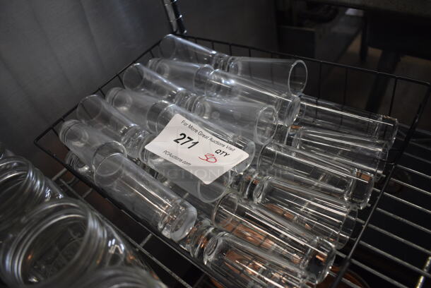 30 Tall Shot Glasses. 1.5x1.5x4. 30 Times Your Bid! - Image 3 of 3