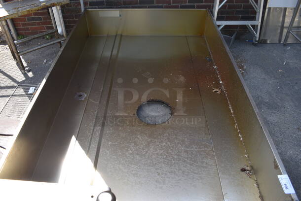 8' Metal Commercial Steam Hood. 96x60x18  - Image 2 of 5