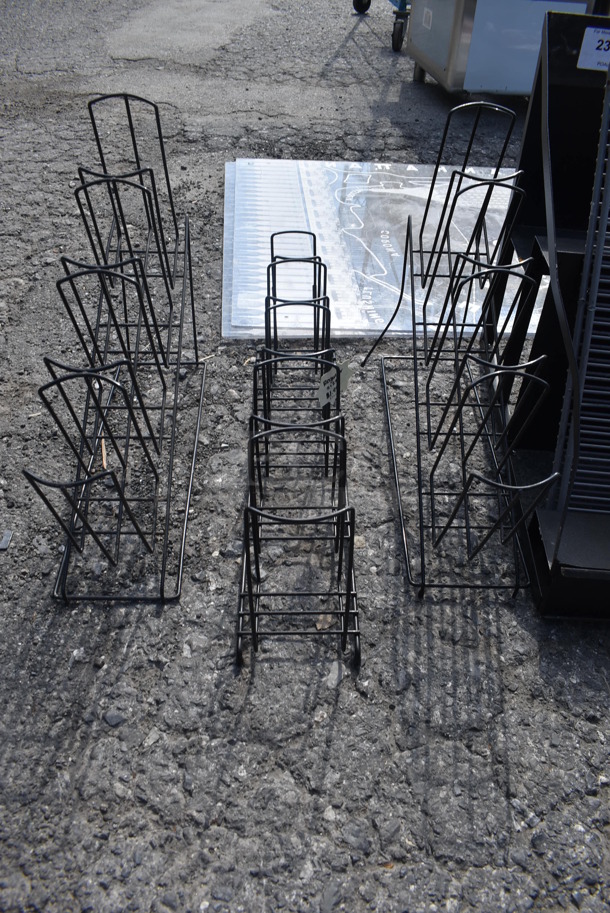 ALL ONE MONEY! Lot of 3 Metal Wire Racks, Metal Rack and Poly Coated Racks. - Image 2 of 4