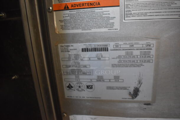 2013 Pitco Frialator DD 24R UFM Stainless Steel Commercial Natural Gas Powered Donut Fryer w/ Grease Trap. 72,000 BTU. 29x43x56 - Image 7 of 8