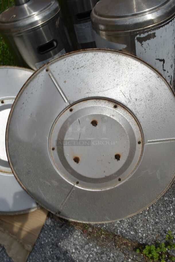 Seasonal Trends HSS-A-SS Metal Propane Gas Powered Outdoor Patio Heater. Top Piece is Not Attached. 41,000 BTU.  - Image 2 of 3