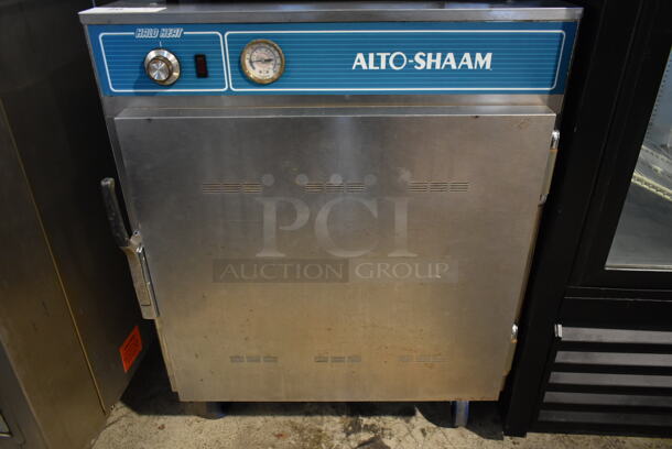 Alto Shaam 750-S Stainless Steel Commercial Heated Holding Cabinet on Commercial Casters. 125 Volts, 1 Phase. Cannot Test Due To Missing Power Cord - Image 3 of 6