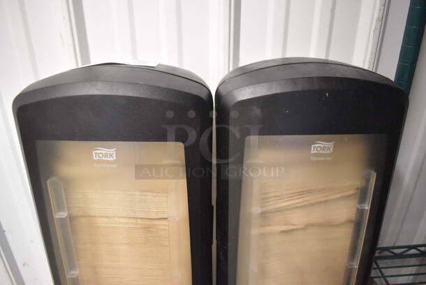 2 Tork Black and Clear Poly Napkin Dispensers. 8.5x8x25. 2 Times Your Bid! - Image 4 of 4