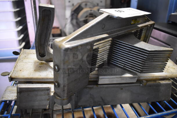 Metal Countertop Tomato Slicer. 8x16x8 - Image 1 of 4