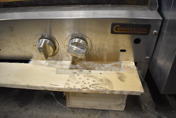Connerton Stainless Steel Commercial Countertop Natural Gas Powered Flat Top Griddle. 60x29x14 - Image 4 of 4