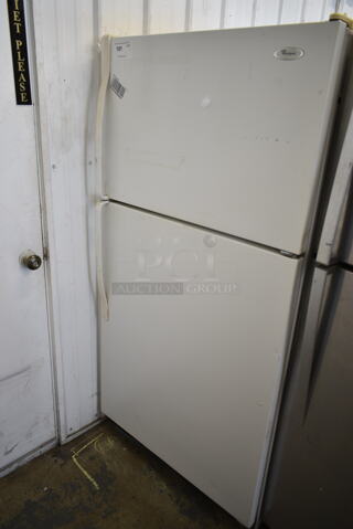 Whirlpool ET1WTKXKQ05 Metal Cooler Freezer Combo Unit. 115 Volts, 1 Phase. Tested and Does Not Power On
