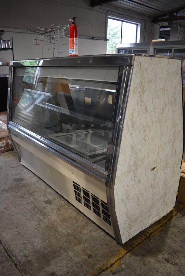 Pinnacle Metal Commercial Floor Style Deli Display Case Merchandiser. 115 Volts, 1 Phase. 77x35x55. Tested and Working! - Image 2 of 5