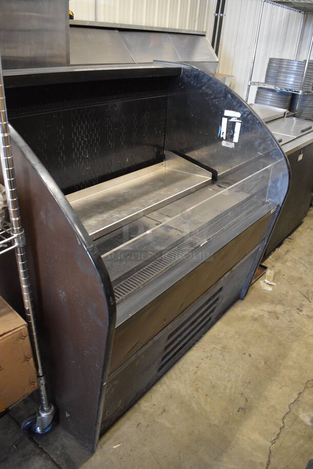 Structural Concepts Metal Commercial Floor Style Open Grab N Go Merchandiser. 47.5x34x47. Tested and Working!