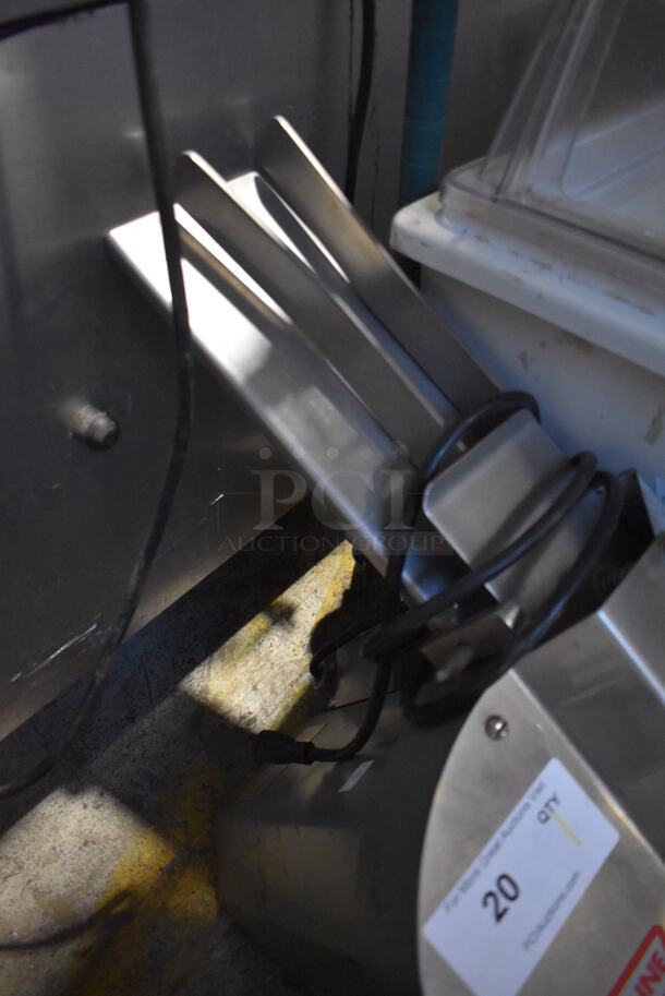 Moline 260 Stainless Steel Commercial Countertop Bagel Slicer. 115 Volts, 1 Phase. 12x29x20. Tested and Working! - Image 3 of 5