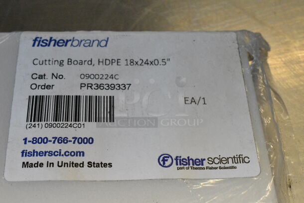 6 BRAND NEW SCRATCH AND DENT! Fisherbrand PR3639337 1642-000 Cutting Board. 6 Times Your Bid!  - Image 3 of 4