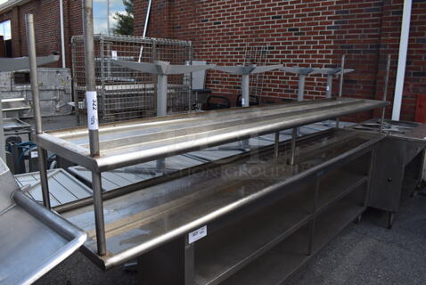 Stainless Steel 2 Tier Over Shelf. 