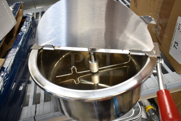 BRAND NEW SCRATCH AND DENT! Stainless Steel Commercial Popcorn Machine Popper.  - Image 5 of 7