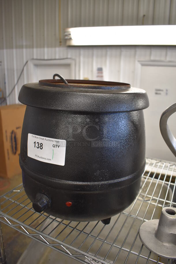 Glenray Metal Commercial Countertop Soup Kettle. 120 Volts, 1 Phase. 13x14x13. Tested and Working! - Image 3 of 5