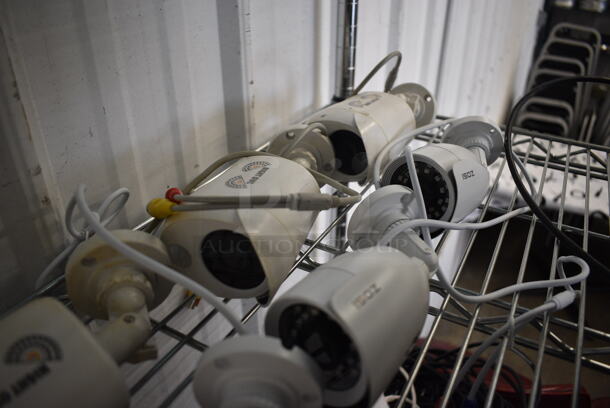 6 Various Security Cameras Including Zosi. 3x6x3. 6 Times Your Bid! - Image 3 of 4