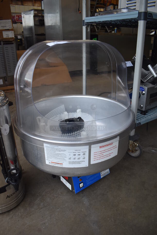 2021 Gold Medal 3052-00-001 Stainless Steel Commercial Countertop Cotton Candy Machine. 120 Volts, 1 Phase. 27x27x34. Tested and Working! - Image 3 of 8