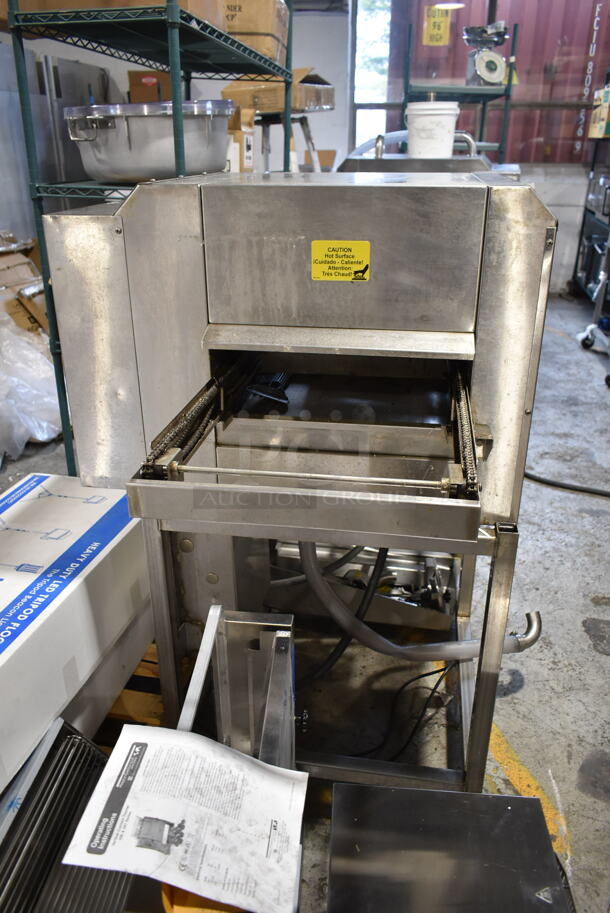 Belshaw Adamatic 22306W Stainless Steel Commercial Floor Style Thermoglaze Icing Machine on Commercial Casters. 208 Volts, 1 Phase. - Image 2 of 6