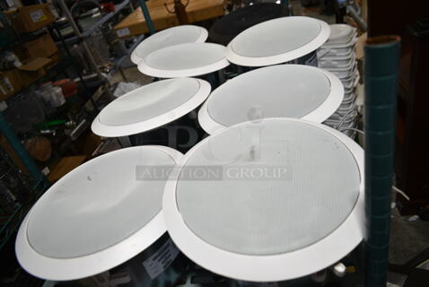 8 Bogen HFCS1LP Ceiling Speakers. 8 Times Your Bid!