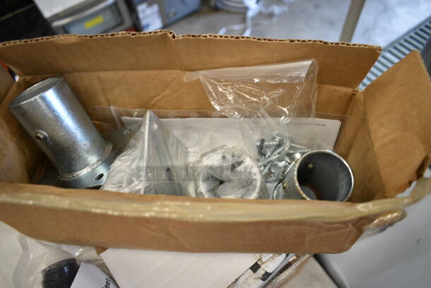 2 BRAND NEW SCRATCH AND DENT! Items Including 600TW3072G Parts to Regency Table Legs, Lancaster Table & Seating 349LVLFTM8 M8 Table Leveling Feet. 2 Times Your Bid!  - Image 4 of 8